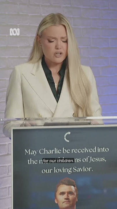 Erika Kirk makes first public statement after assassination of husband Charlie Kirk | ABC NEWS