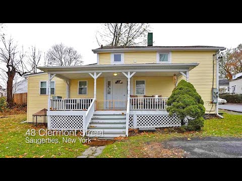 48 Clermont Street, Saugerties, NY home video tour