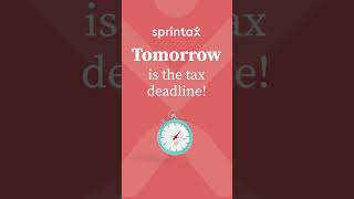 With just one day left to go until the tax deadline, The Sprintax team are here to support you!