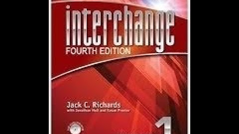 Interchange Level 1 video Unit 11