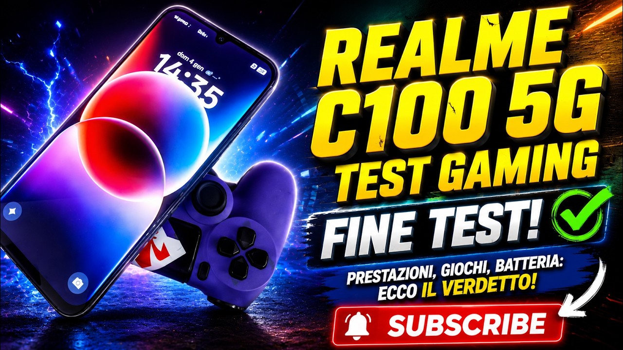 realme C100 5G Test Gaming