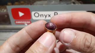 Mengolah batu permata Ruby || gosok permata