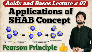 Applications of SHAB Concept || Applications of hsab principle | Pearson Principle | Lec#7 #acidbase