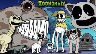 Zoonomaly - All Monsters Size Comparison | Zoonomaly MONSTER Height Comparison | Zoonomaly Animation