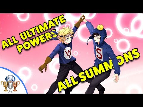 South Park the Fractured But Whole - Every Ultimate Power & Summons Gameplay (New Kid & Allies)