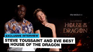 "Rhaenys should be on the throne": Eve Best and Steve Toussaint on 'House Of The Dragon'