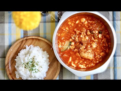 🥘 Korean Dish - Octopus, Tripe, Shrimp | 韓國美食 辣炒章腸蝦 ｜ 낙곱새【Monday】