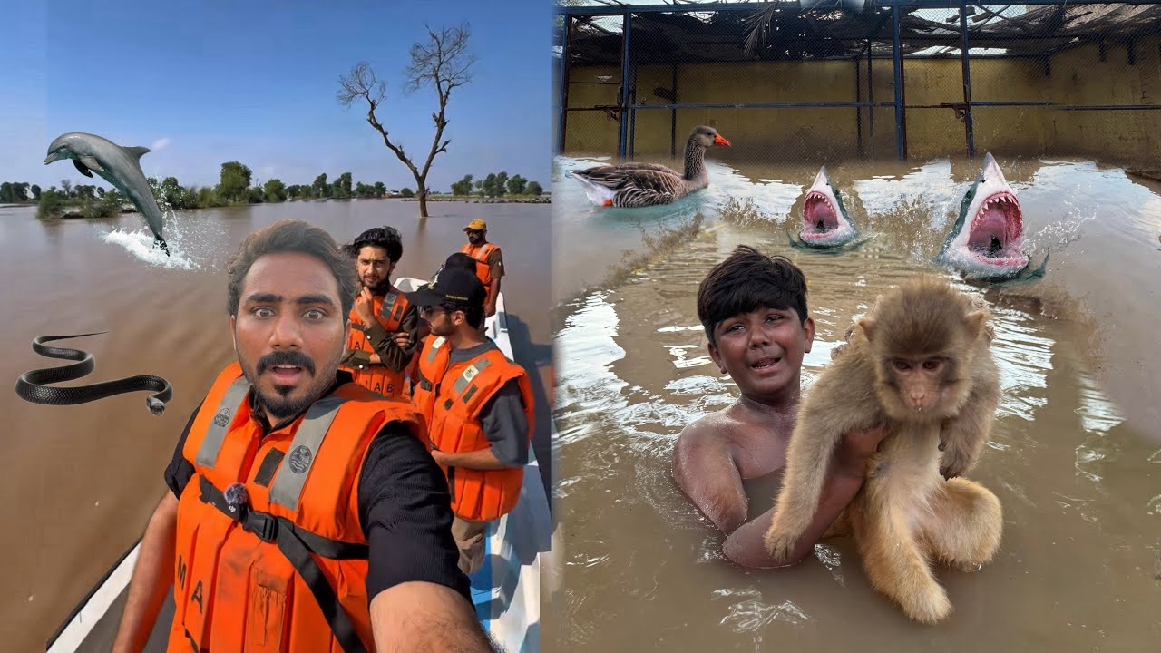 Hamare Sab Pets Flood Mein Doob Gaye Te 😭😭