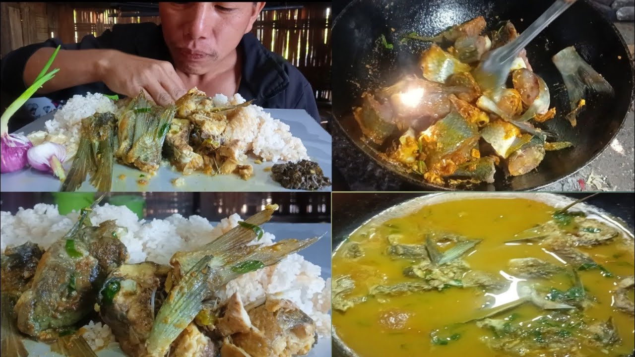 Testy Local Fish 🐟 With Rice Eating 🤤