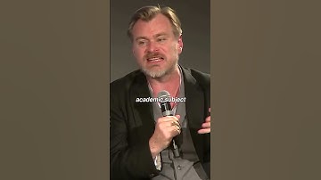 Christopher Nolan explains why he didn’t go to film school