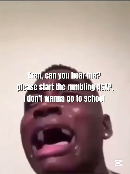 Eren. #anime #aot #attackontitanedit #rambling #shingekinokyojin #meme #erenyeager #eren #armin