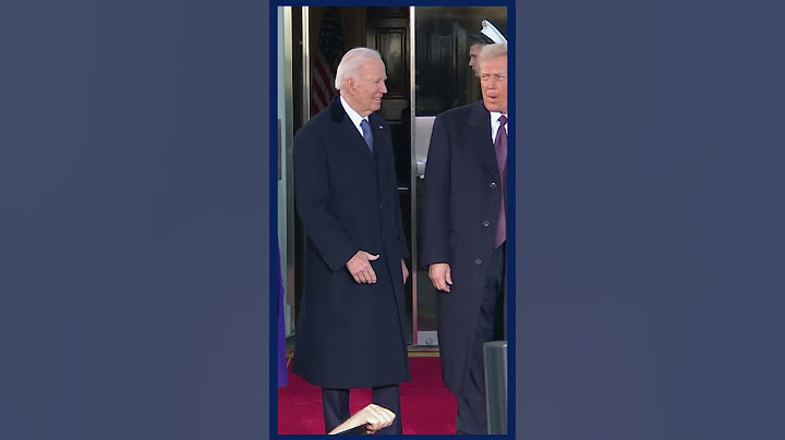 President Joe Biden welcomes President-elect Donald Trump to White House