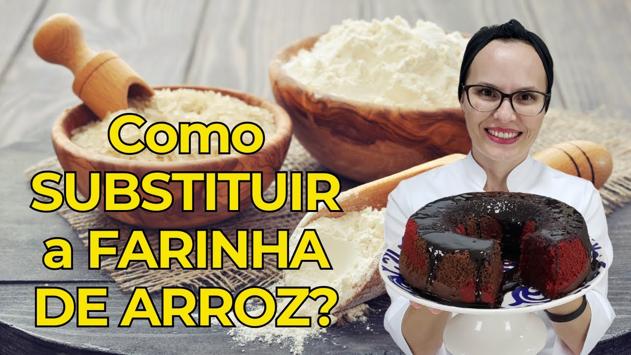 Substituindo a farinha de arroz nas receitas sem glúten