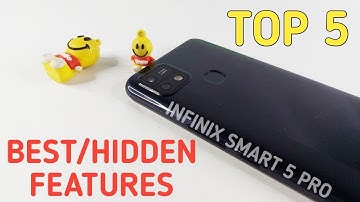Infinix Smart 5 Pro Top 5 Best/Hidden Features | Tips & Tricks