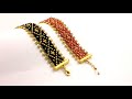 Beading4perfectionists: Loomeffect without a  beading loom tutorial (beginners tut bracelet)