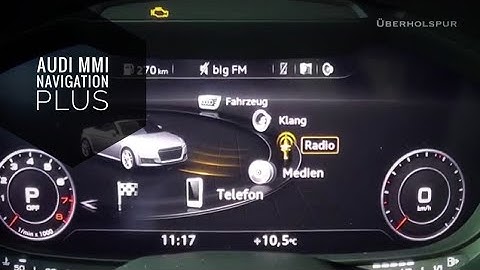 Audi MMI Navigation Plus with MMI Touch Plus in the Audi TT (test)