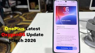 OnePlus Latest OxygenOS Update March 2026