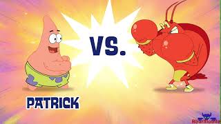 Reef Rumble Tournament Mode - Patrick Vs Spongebob Plankton Larry Sandy Squidward