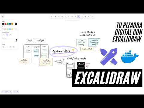EXCALIDRAW: Tu Pizarra Virtual 100% Privada y Colaborativa en Local 🚀✏️