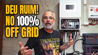 100% OFF GRID EM COLAPSO: A Realidade da Energia Solar que Ninguém te MOSTRA!