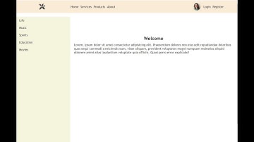 HTML/CSS Layout with fixed sidebar using flexbox