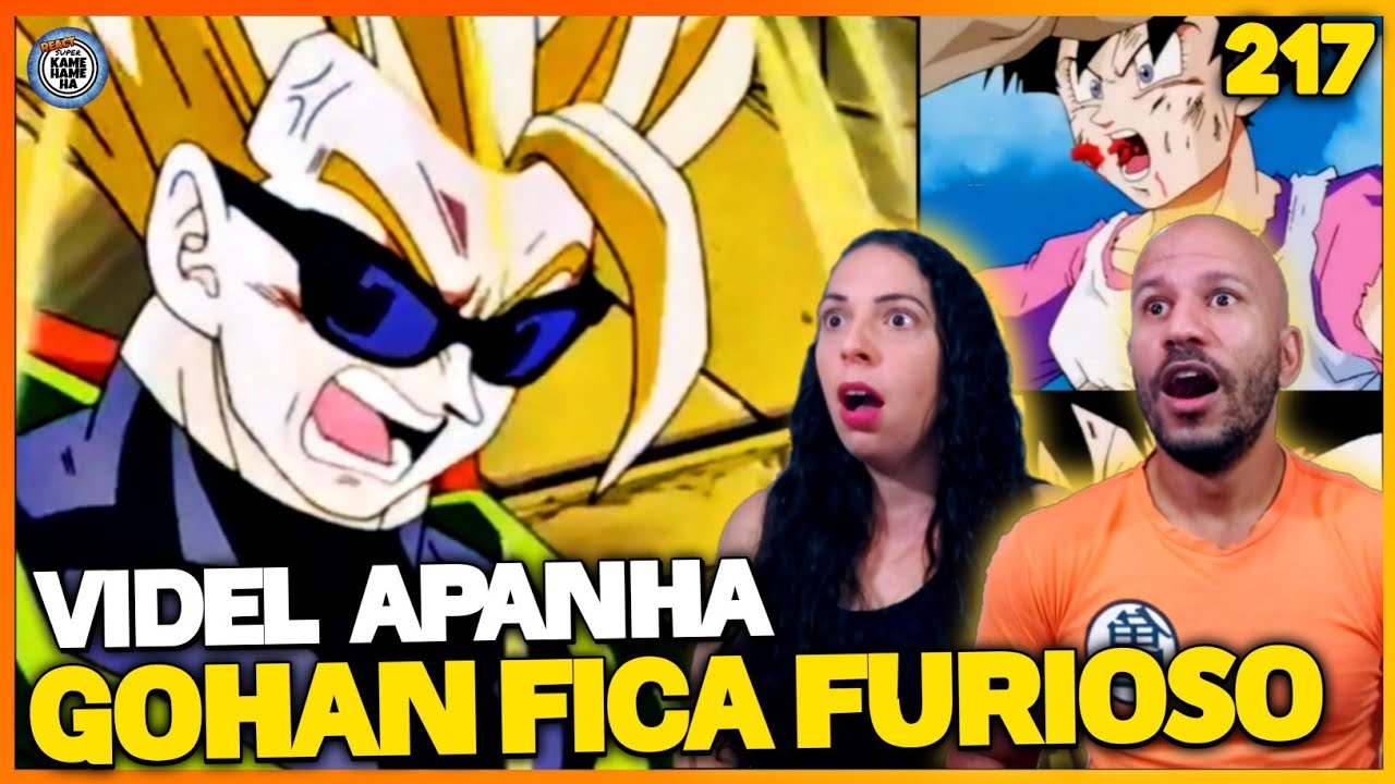 Ycass - Reagindo o Videl vs spopovich, Dragon Ball Z - EP 217