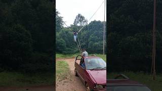 😱Real Thrill valley adventure! #yelagiri #trip #adventures  #zipline #ropewalk #tirupattur #avt_ride