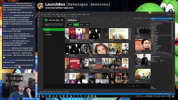 Building the Music Box Alpha Albums View - 2017-10-03 - Unbroken Software Development Live Streams