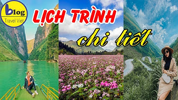 Kinh nghiệm lên lịch trình du lịch Hà Giang 3 ngày 2 đêm