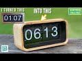 I Bought a Flip Clock & Upgraded it - (Day4) 7 Scrapwood Challenges in 7 Days - ep46
