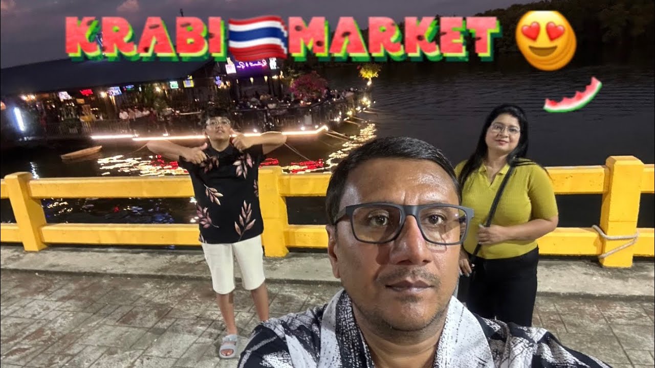 Thailand (Krabi night market) day 3 part 2