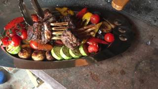 Каре ягненка с овощами гриль!!! Каре ягненка с овощами гриль!!!