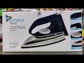 SYSKA Iron Press | Electric Iron box SDI-750 750W Multi Fabric German Non-Stick Soleplate | #syska