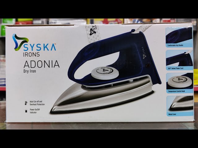 SYSKA Iron Press, 2-Year Warranty, Iron Box