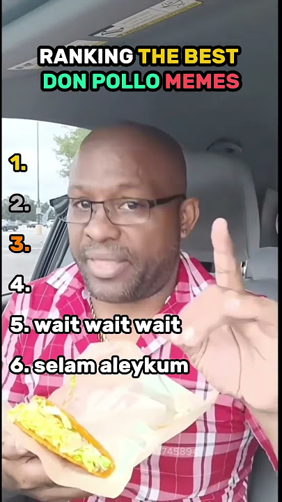 RANKING THE BEST DON POLLO MEMES🤣🤣#shorts