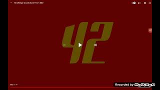 Challenge countdown from 1700