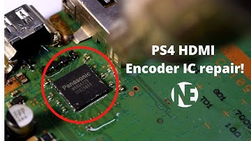 PS4 HDMI no signal? or intermittent signal? (MN864729 HDMI Encoder IC Diagnosis And Replacement)