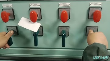 Procedures of how to Manual Synchronizing & Load Shifting of the Diesel Generator