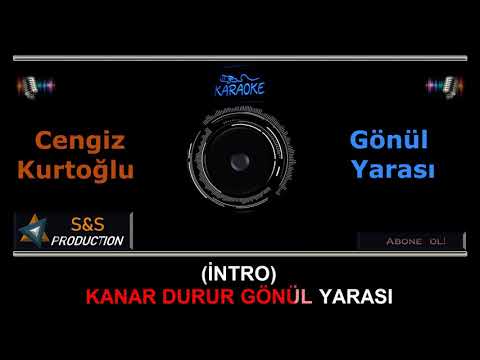 Cengiz Kurtoğlu   Gönül Yarası (Karaoke) özel yapim