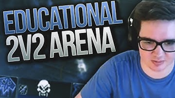 Educational 2v2l | Arms Warrior/Mistweaver 2v2 Gameplay! - 8.2 Mistweaver Monk PvP