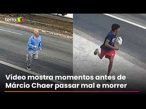 Vídeo mostra jornalista Márcio Chaer correndo atrás de assaltante antes de passar mal em SP