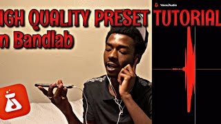 HOW TO MAKE A HIGH QUALITY RAP VOCAL PRESET ON BANDLAB