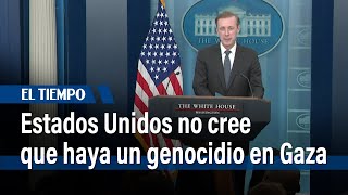 La Casa Blanca niega que haya un “genocidio” en Gaza | El Tiempo