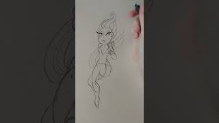 How to draw Phoenix - Marvel X-Men - chibi