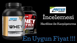 Protein Zamanı Whey + Amino Protein Tozu İncelemesi ve Hardline Whey 3Matrix ile Karşılaştırması