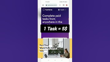 1 Task = 5$ | Real Earning Website 2023 | Taskverse Payment Proof | Work From Home Jobs