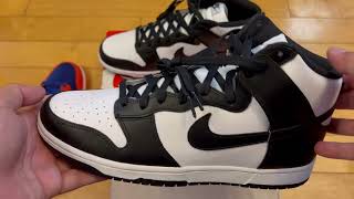 Black White Nike Dunk High Retro - Worth Retail Price Buy? Can 'Sneakerheads' Wear These?