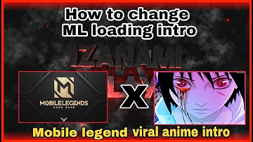 How to change Mobile legends viral loading intro Tutorial without using link