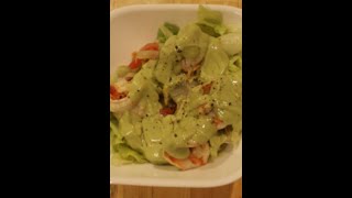 Grilled Shrimp Salad With Green Goddess Dressing