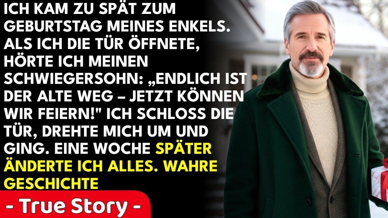 Mein Schwiegersohn feierte, weil ich angeblich gegangen war – doch er wusste nicht, was ich danach änderte
